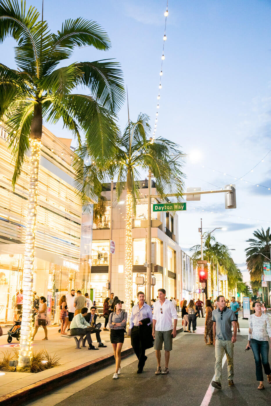 A stroll down Rodeo Drive in Beverly Hills 90210