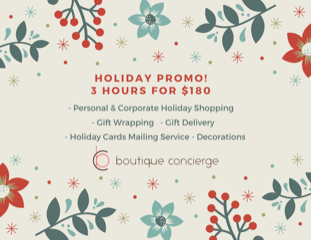 Holiday Package 2020 Promo Postcard