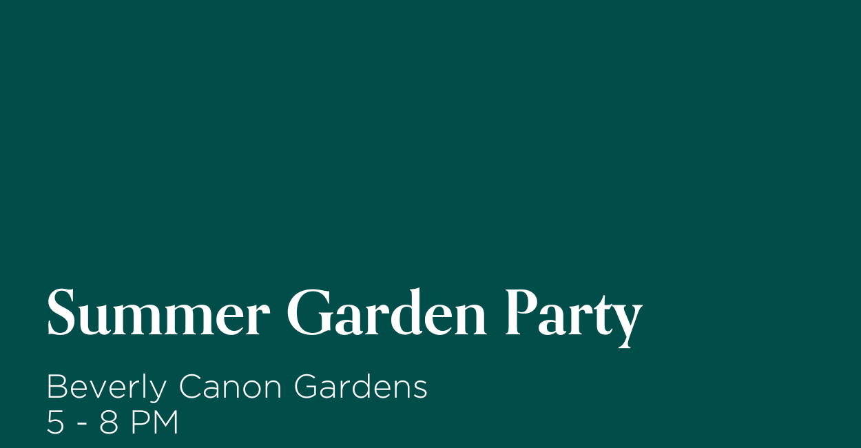 Event 2 Summer Garden Party