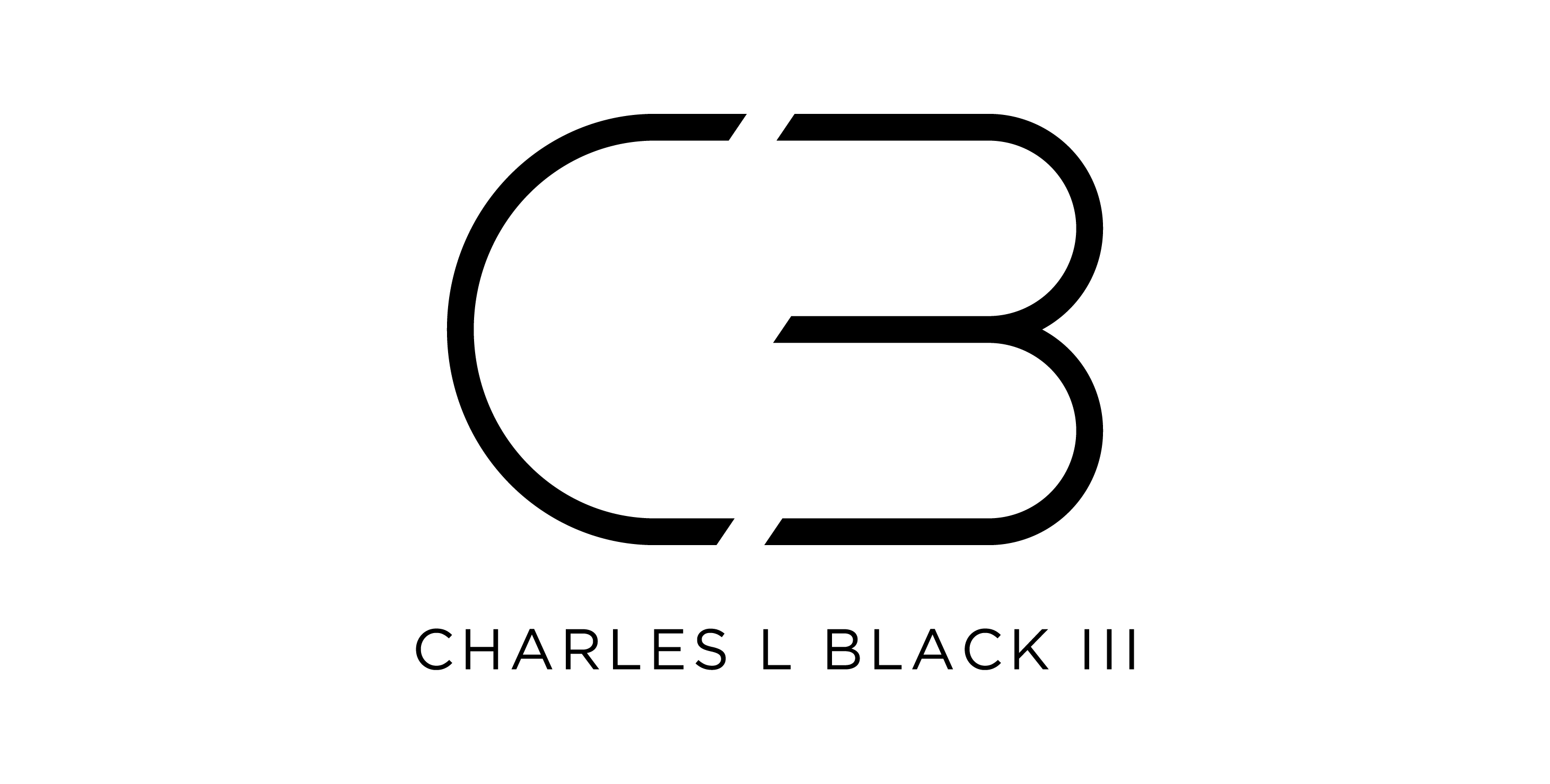 Charles L Black III Logo Logo V Black